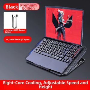 Jieyang | Gaming Laptop Cooler Stand Semi-conductor Water Cooling External Base Silent Small Fan