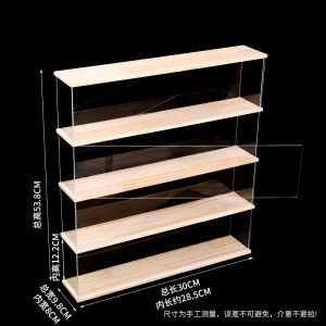 Pop Mart Blind Box Display Rack Storage Jasmine Doll Hand-Made Acrylic Display Box Desktop Dustproof Storage Rack
