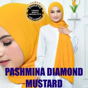 (180cm x 75 cm)JILBAB HIJAB PASHMINA DIAMOND /PASHMINA SABYAN