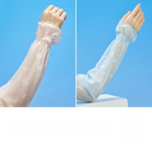 miiow | Womens Summer Ice Sleeve Sun Protection UV Protection Silk Material Cycling Outdoor Driving Arm Protector MiiOW Brand New 2024