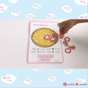 Neenkids Busy Page Mainan Edukasi Belajar Anak