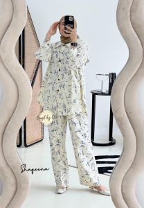 (20) GAGIL SHAQENA ANANDYA ONE SET Baju Setelan Celana Wanita Muslimah Shaqeena 1 & 2 By Gagil. Nazra Sha
