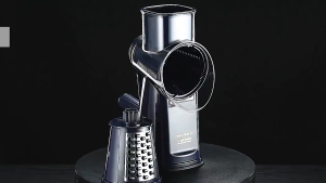 Vegetable Chopper Multifunction Rotary Cheese Grater Drum Grater Food Grinder Slicer