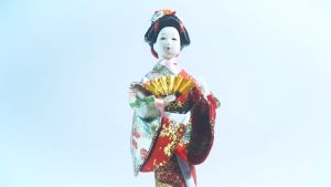 KANEMOCHI JAPAN GEISHA DOLL (26CM) - Souvenir Jepang Hadiah Dolls Toys