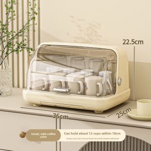gumahus | Dustproof Cup Organizer Glass & Tea Cup Tray