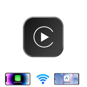 Wireless CarPlay Dongle Wireless Android Auto Adapter 2in1 Car Intelligent Systems AI Smart Box For Car With Wired CarPlay