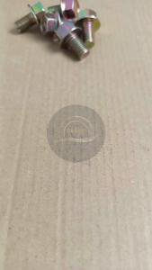 BAUT TOPI M10X16 KUNING FLANGE BOLT M10 X 16 m10x15 m10 x 15 KUNCI 14 PANJANG 16 CM 16CM 10X16 10 X 16 16MM MM PITCH DRAT 1.25 BAUD DRAT 14 HALUS SEKRUP SKRUP