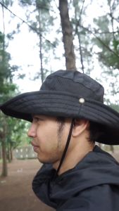 Elfs Active Topi Rimba Anti UV 2in1 Jungle Hat