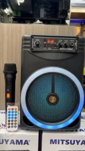 Speaker Bluetooth MITSUYAMA MS-4020BT ROCKER Super Bass 8 INCH ( BONUS MIC + REMOTE ) Speaker Portabel Advance Super Bass / Speaker Karaoke Speaker Bluetooth Dengan Baterai Terintegrasi - Lazada