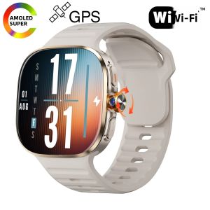 Đồng Hồ Thông Minh M99 Với Màn Hình AMOLED 2.4 Inch 190 °   Camera Xoay GPS Pin 2100mAh Độ Phân Giải HD 720x720 Thiết Bị Theo Dõi Sức Khỏe & Giấc Ngủ 4G LTE