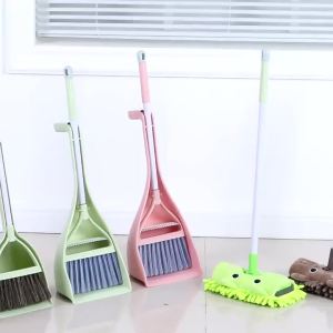 Children Cleaning Broom Toy Set Kids Mop Broom Dustpan Set Mini Housekeeping Cleaning Tools for Children