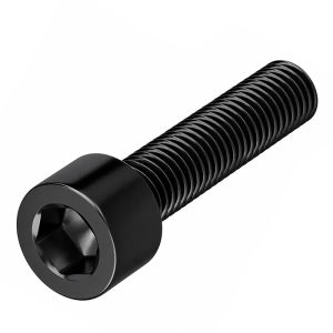 GUWANJI | Black Stainless Steel 304 Smooth Cup Head Hexagon Socket Screw M5