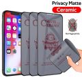 EVO - TECNO Tempered Anti Gores Privacy Ceramic Matte Anti Spy TG TECNO SPARK 30 4G/TECNO SPARK 30 5G/TECNO SPARK 30C 4G/TECNO SPARK 30C 5G/TECNO SPARK 30 PRO. 