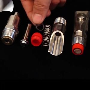 【COD】Stainless Steel 1/2PT Thread Pig Hog Swine Drinker Waterer Pig Drinker Waterer Steel chrome gold Red Cap Duckbilled Pig Swine Livestock Waterer Drinkers Nipples Water Drinking Automatic Pig Drinker Waterer Red Cap Farm Water Dispenser Feeder