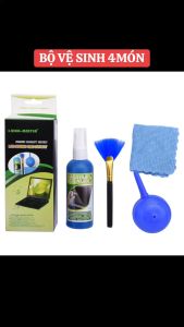 [HCM] Bộ vệ sinh LAPTOP 4 món / Bộ chổi Laptop