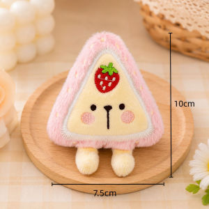 Cartoon Plush Food Pizza Dog Toy Interactive Chew Toys for Puppies Small Dogs Anxiety Relief Boredom Surprise Gift For Pet Toys