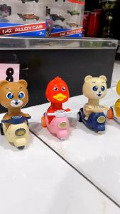 Smile - Mainan Anak Bebek Sepeda Motor Vespa Di Tekan Kepala Bisa Berjalan