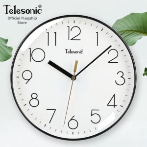 Silent No-drilling Modern Simple Wall Clock