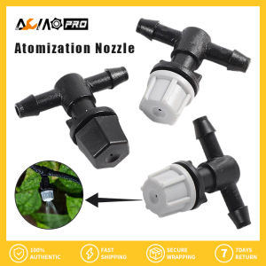 AumoPro หัวฉีดพ่น2ชิ้นระบายความร้อนด้วยไอน้ำสำหรับจัดสวนหัวฉีดละอองน้ำการชลประทานในสวนหนึ่งชิ้นรดน้ำขนาดเล็กสปริงเกลอร์หัวเดียว