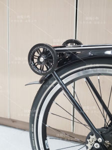 Fuyao Bike Small Cloth Bicycle Accessories Rack Pushing Wheel 72mm Easy Wheel Modification Single Speed Bike Parts