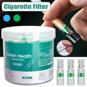 Bteayo Ready Stock 100Pcs Disposable Anti-Smoking Quit Addiction Filters 100% Safe