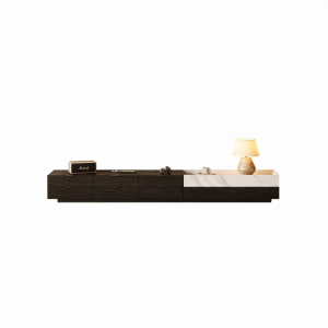 Modern Minimalist Italian Luxury TV Stand Storage