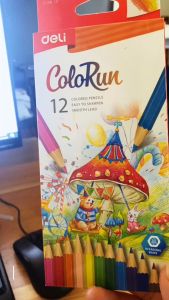 Bút chì màu Deli C130-12/C130-24 12/24 màu