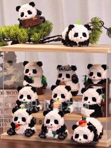 Cute Panda Flower DIY Handmade Gift for Girls Birthday End of Term Creative Gift Box Childrens Day Festive Office Decor