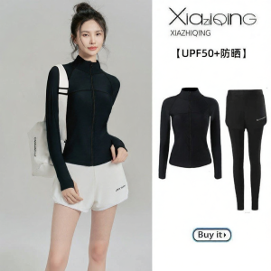 XIAZHIQING | Conservative Slimming UV Protection Diving & Surfing Suit