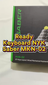 Keyboard Mechanical Removable TKL SABER MKN-02 NYK Nemesis