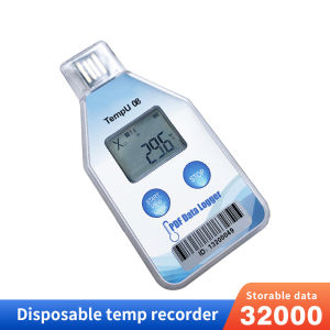 Digital USB Humidity Temperature Data Logger High-precision Temperature Recorder for Refrigerated Transport