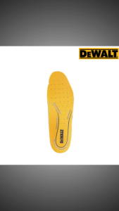 Dewalt Safety Shoes Insole PU Memory Foam Shock Absorption