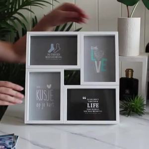 FENGHONGTAO | Creative Multi-use 6-inch Photo Frame Set 4 Pieces