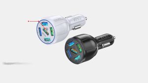 ZCAUTO Sạc xe hơi nhanh 3.0  4 USB  5 USB  Bộ đổi nguồn xe hơi sạc nhanh USB 12V 24V