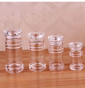 Acrylic Seasoning Bottle Soy Sauce Bottle Pepper Jar Vinegar Sauce Bottle Oil Bottle for Hotel Restaurant Commercial Use