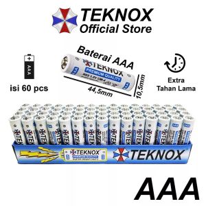 (60 Pcs) TEKNOX Baterai AA / A2 - TEKNOX PREMIUM QUALITY