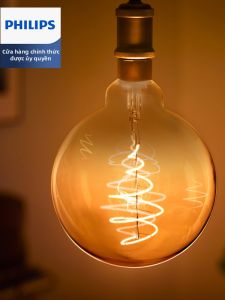 Philips | Bóng Đèn Trang Trí Cổ Điển Quả Cầu Lớn Có Thể Điều Chỉnh Độ Sáng E27
