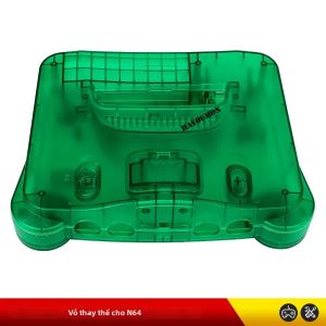 Vỏ Máy N64 Trong Suốt Nhiều Màu Sắc - Vỏ Thay Thế Trong Suốt Cho Máy Chơi Game Nintendo N64 Cổ Điển