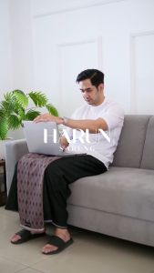 Arfan Harun Sarung Pria Premium Simple Elegan