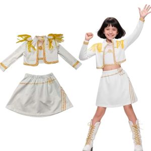 ชุดคอสเพลย์ตัวละครรูมิจากภาพยนตร์ปี 2025 ชุดฮาโลวีนอนิเมะนักล่าปีศาจ โซอี้ มิรา ชุดยูนิฟอร์ม พิมพ์ลาย 3 มิติ ชุดนักร้องบนเวที ชุดเต้น