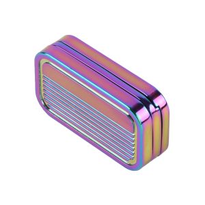 3-Stage Strong Strength Magnetic Push Slider Metal EDC Hand Spinner Fidget Toys Sensory Toys Anxiety Stress Relief Holiday Gifts