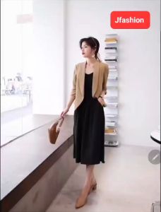 Blazer Casual Wanita Gaya Korea Cantik Murah Terbaru - Jfashion Bellanca