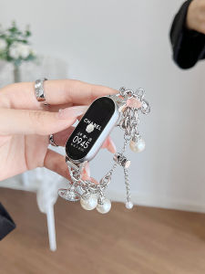 XUEZHANGJIA | Metal Chain Bracelet for Xiaomi Band Elegant Luxury INS Style