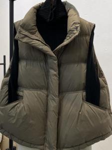 Casual Loose down Cotton Vest Womens Fashion Korean Style 2025 New Warm All-Match Stand Collar Jacket Outerwear