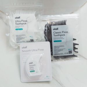 Olaif Ultra Floss Toothpick - Tusuk Gigi Floss - 50pcs