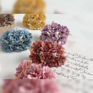 1/3Pcs 11cm Fake Silk Daisy Artificial Bouquet Rose Flower Stamen Wedding Decoration Party Home Decor Crafts Wreath Gift Accesso