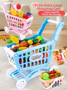 LELEMAO | Baby Grocery Cart Toy Playset