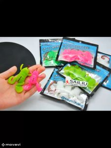 กบยางขาดีด 5กรัม 10กรัม กบยางซิลิโคน ยืดหนุ่นสูง เหยื่อตกปลาช่อน ชะโด (มีสินค้าพร้อมส่งในไทย)