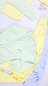 Baju Kaos Panjang Bayi Warna Mega Baby Shirt