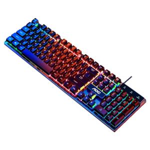 AOC | Mechanical Feel Wired Quiet Keyboard and Mouse Set